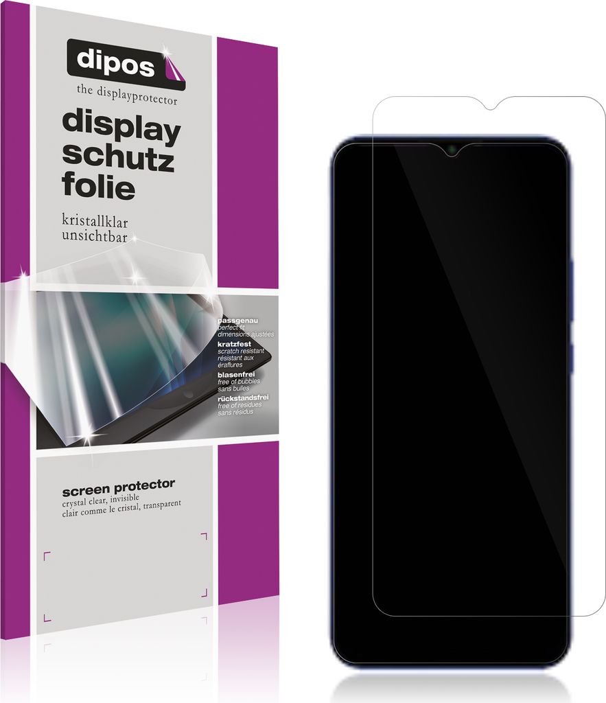 5x Schutzfolie für Ravoz Z3 lite Display Folie klar Displayschutzfolie