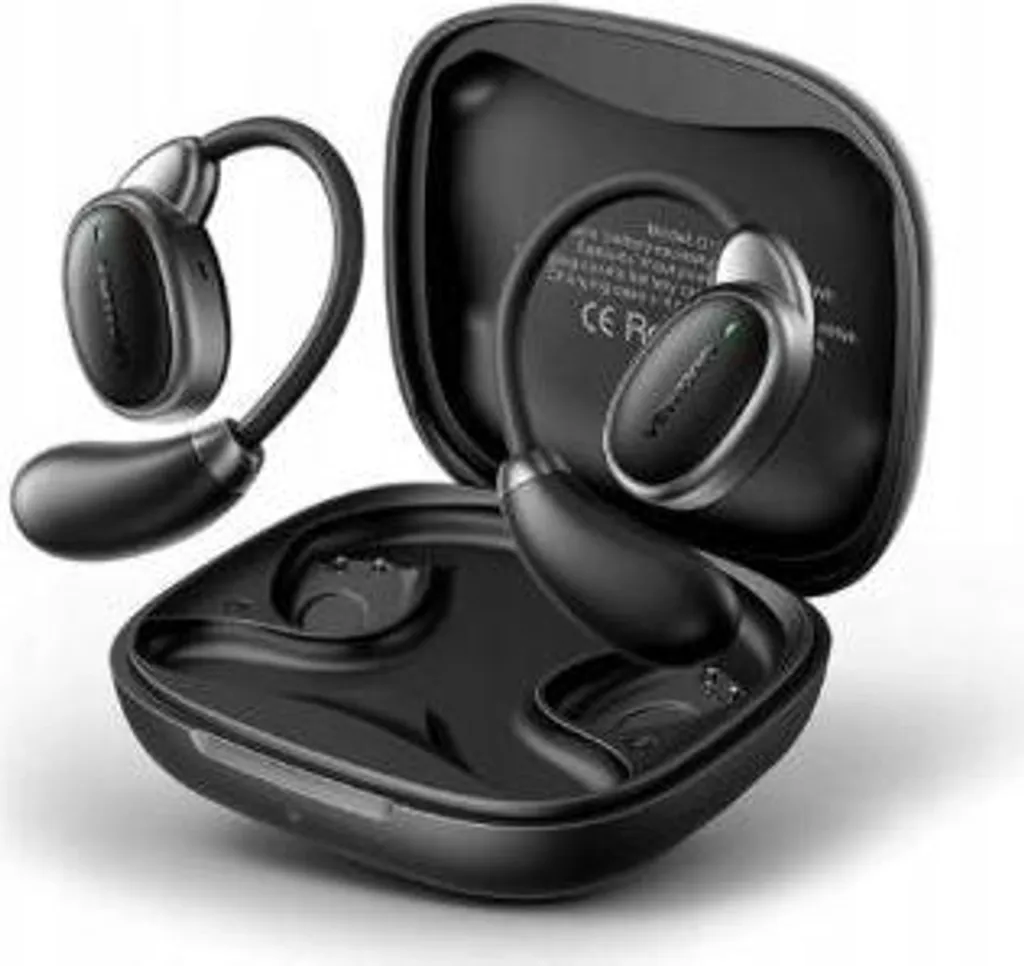 Vention Suchawki bezprzewodowe z otwart konstrukcj BT 5.4 czarne