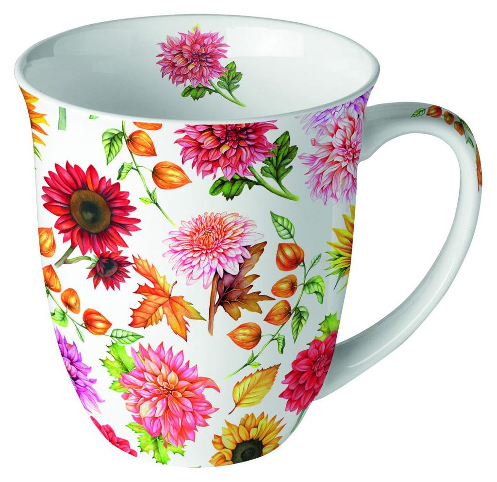 Ambiente Otoño. Taza, 0,4 litros, diámetro 10 cm Imagen del producto 