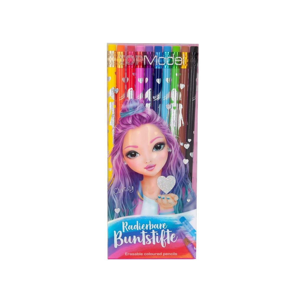 TOPModel Radierbare Buntstifte Produktbild 