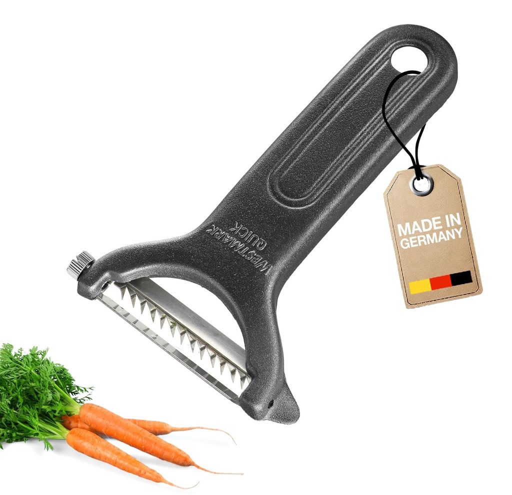Westmark Julienne-snijder, groenteschiller "Black Edition" Productafbeelding 