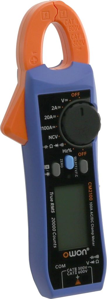 OWON Stromzange CM2100, 100 A AC/ DC, True RMS