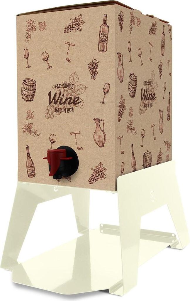 LISA - Bacco 3 Liter Bag in Box Unterstützung - Creme