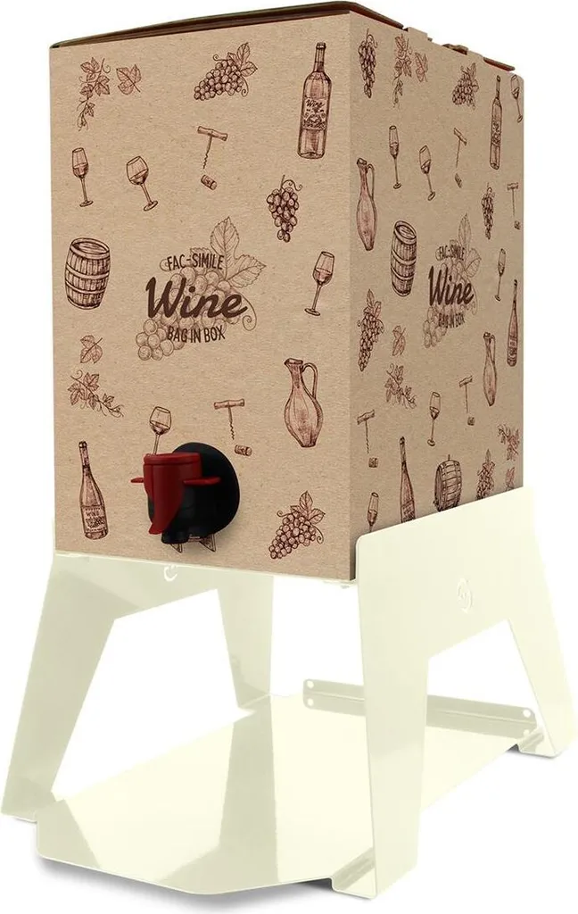 Support de table pour Bag-in-Box 3L évite les taches de vin