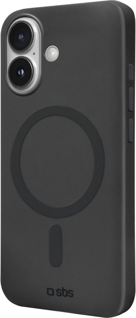Instinct Mag - MagSafe-kompatible Hülle für iPhone 16, Schwarz