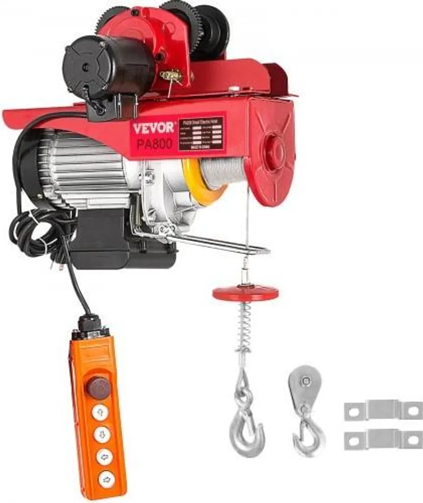 Appareil de Levage de Garage 800 kg Idéal pour Moteur et Charges Lourdes