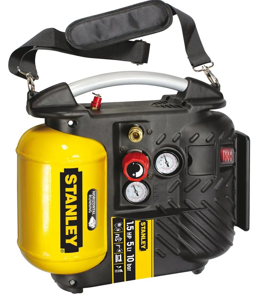 Compresseur sans huile Stanley 10 bar - Modèle DN 200/10/5 compact 5L - 21