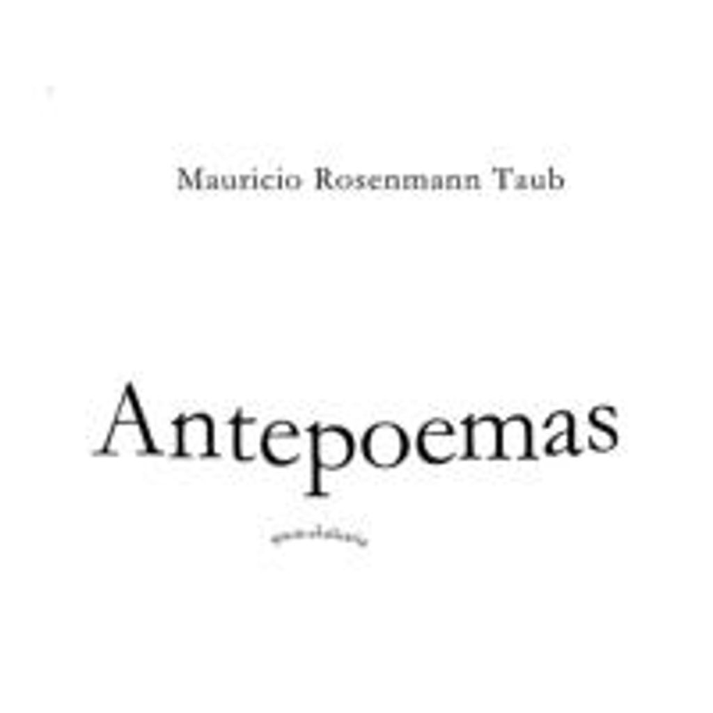 Antepoemas