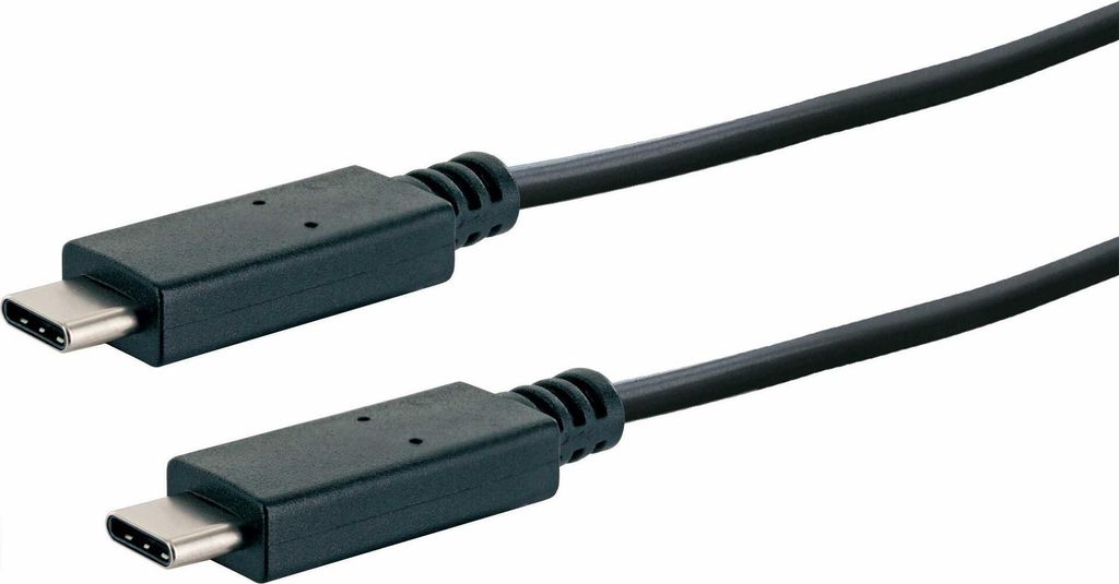 SCHWAIGER USB C Kabel, 1m Ladekabel für Samsung, Huawei, LG, etc. »USB 3.1 C zu USB 3.1 C«