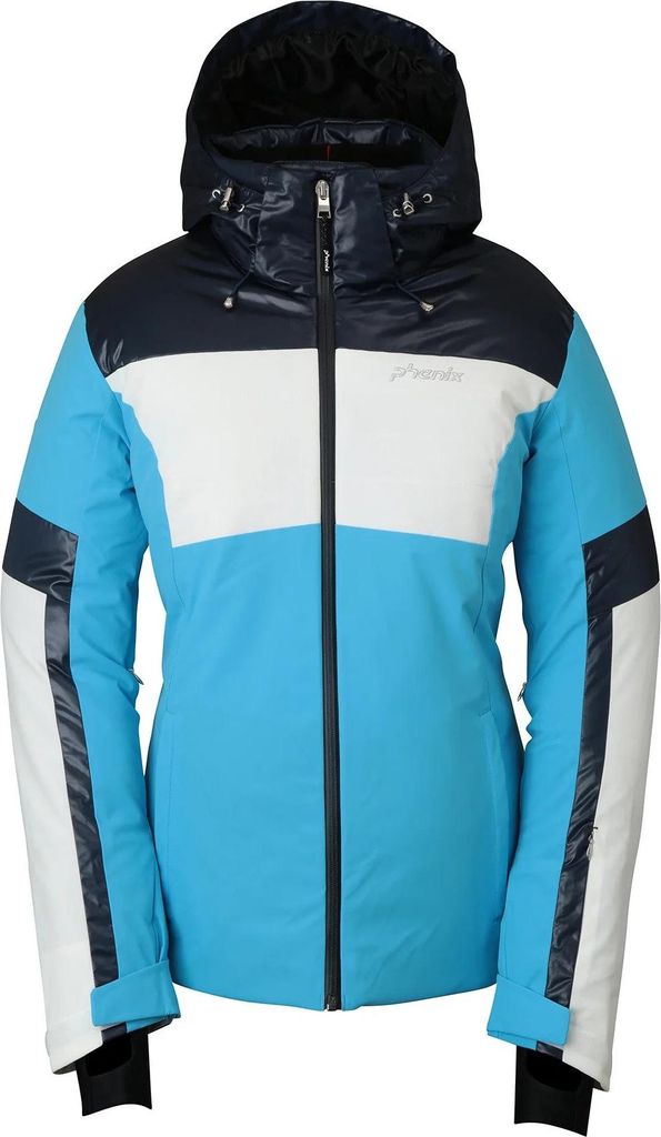 Damen-Skijacke Phenix Shiny Accent Active Aqua Blue Größe: Produktbild 