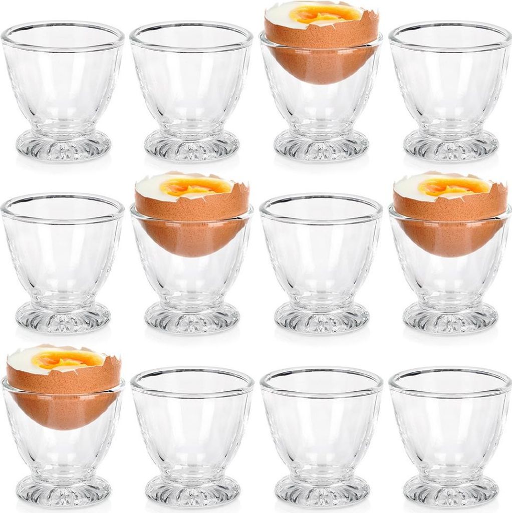 Vilde | Eierbecher Set - Glas - 12 Stück - Produktbild 