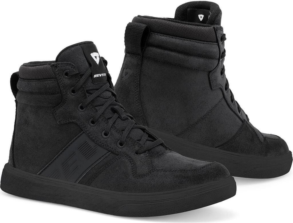 Revit Kick Motorrad Schuhe 2025, schwarz, 45