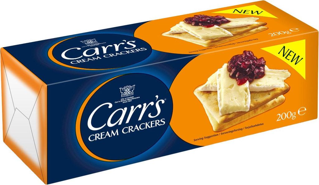 Carr's Cream Crackers 200 g / Kräcker Produktbild 