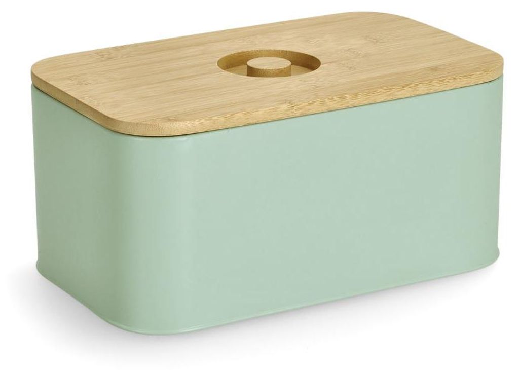 Zeller Present 25163, Rechteckig, Bambus, Mintfarbe, Produktbild 
