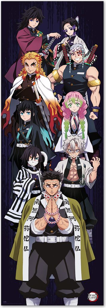 Demon Slayer poster longue piste 53 x 158 cm Image du produit 