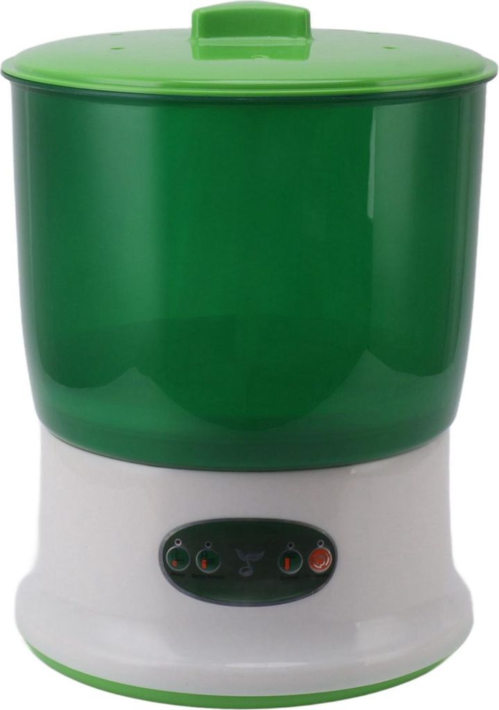 Bohnensprossenmaschine Intelligente vollautomatische 2-Schicht-Saatgut-Keimungsmaschine für Zuhause EU-Stecker 220V