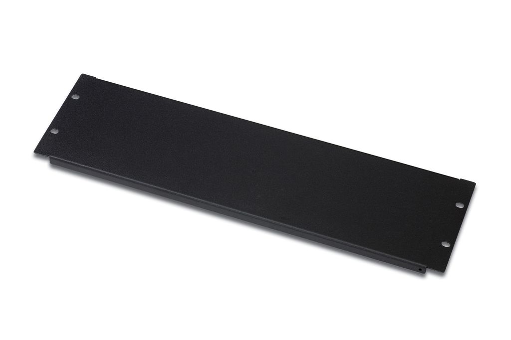 DIGITUS 19" Blindplatte 3 HE schwarz (RAL 9005)