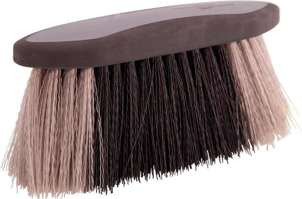 BR Premiere Wurzelbürste Soft Grip fest mittelgroß, Farbe:schwarz/grau