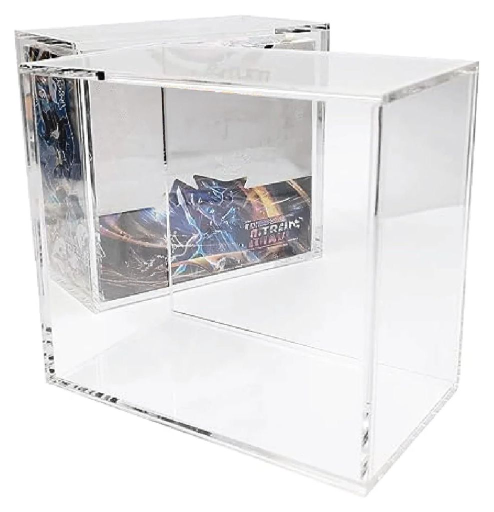 Friki Monkey Acryl-Aufbewahrungsbox für Pokemon Booster Box: Schützen Sie Pokemon-Boxen, sammeln und präsentieren Sie stilvoll! – Pokémon-Dis...
