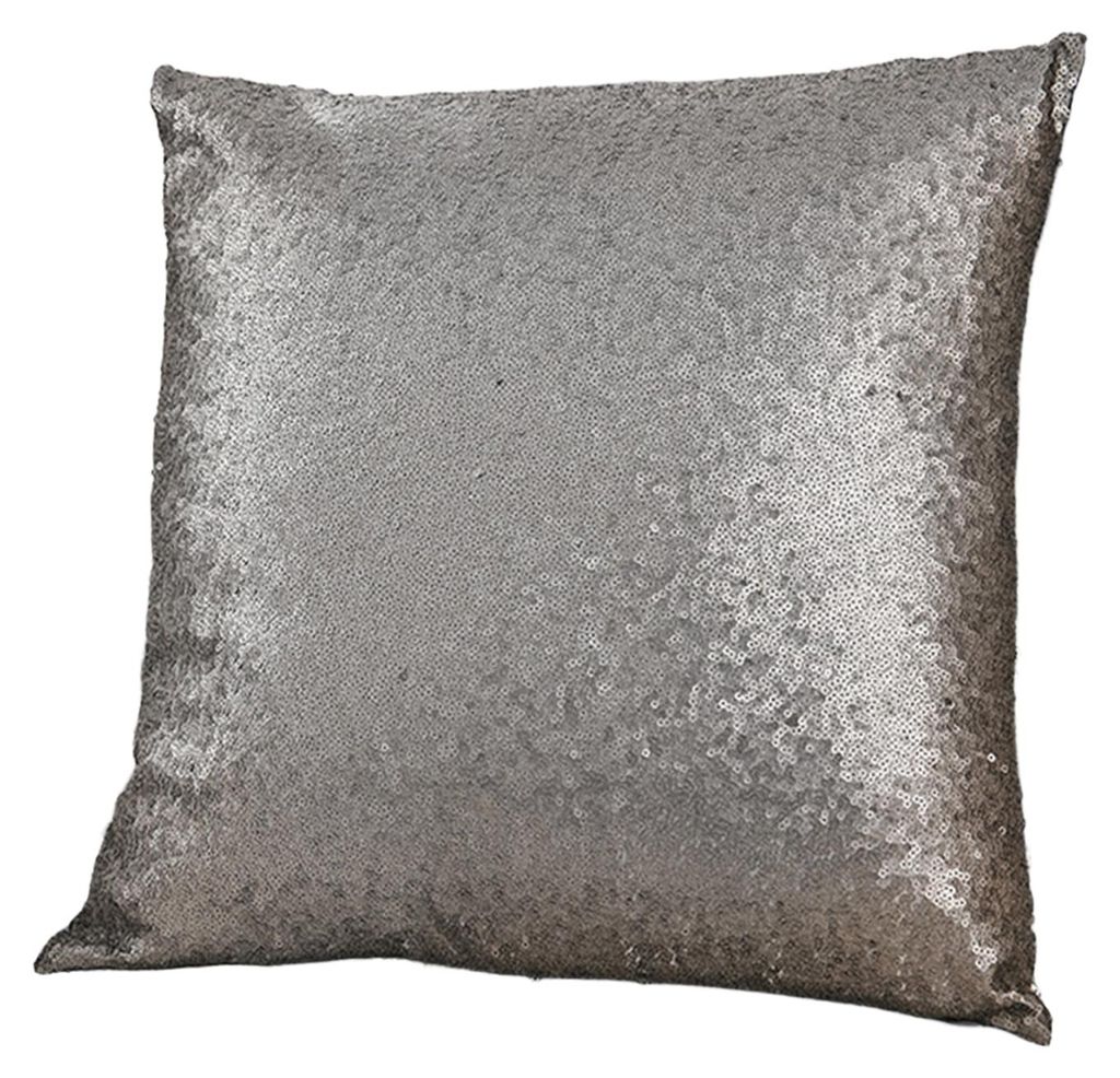 Pailletten-Kissenbezug, glänzender, funkelnder Dekokissenbezug in Gold/Silber/Rot für Couch, Bett, Sofa, Party