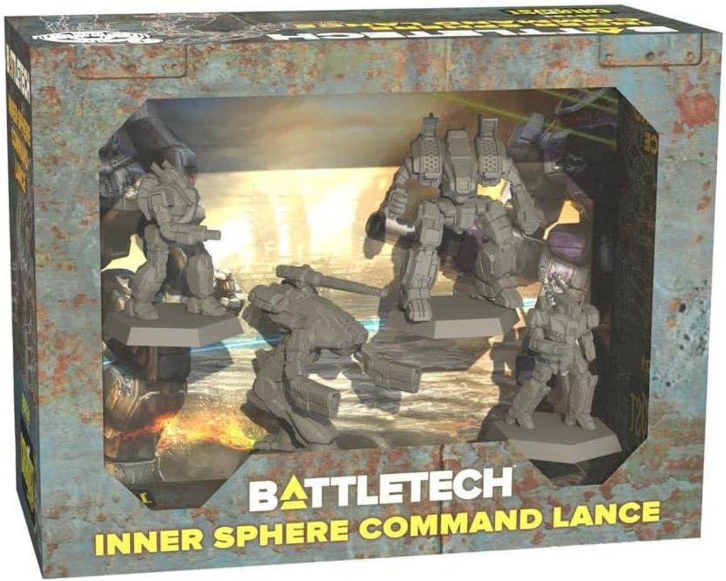 BattleTech Inner Sphere Command Lance - Jeu de miniatures - Image du produit 