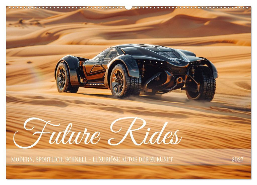 Future Rides (Wandkalender 2027 DIN A2 quer), CALVENDO Monatskalender