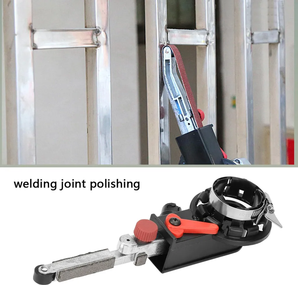 Set de Conversion Ponceuse à Bande pour Meuleuse Électrique Filetage M14