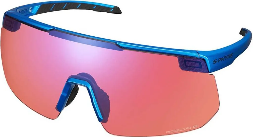 Shimano S-PHYRE 2 Ridescape Off-Road Lunettes VTT Metallic Blue