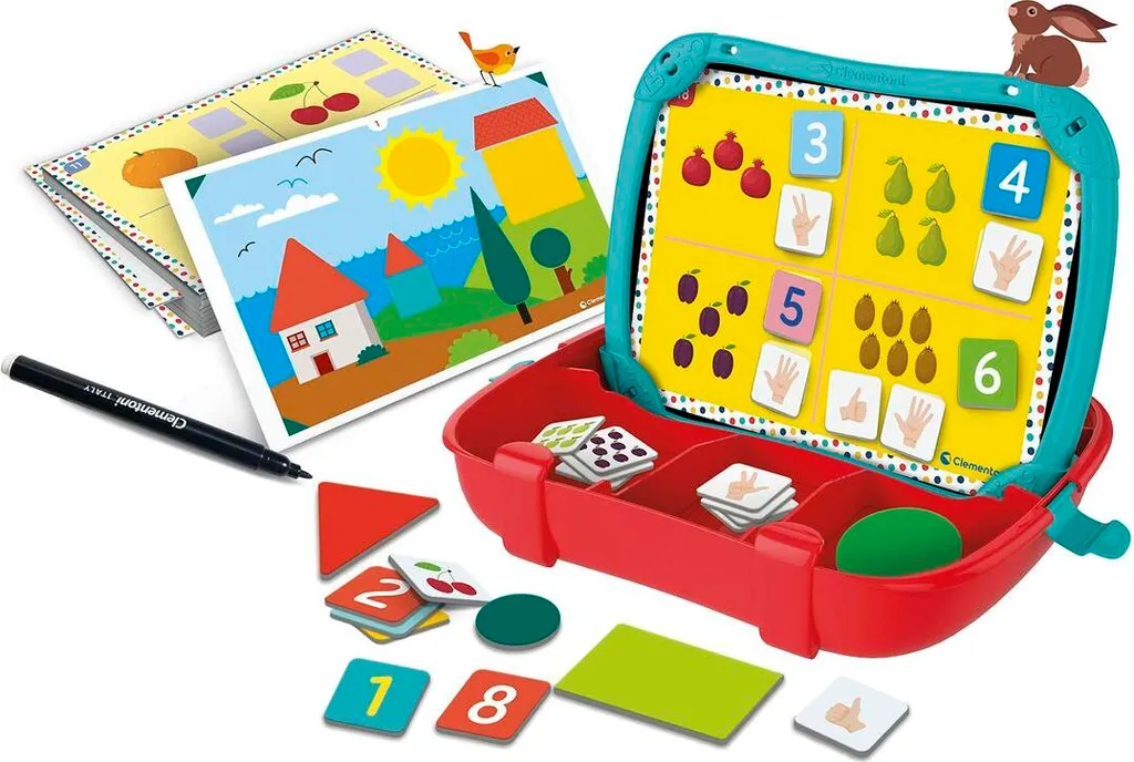 Jeu Éducatif Clementoni Case Formes et Figures pour Enfant dès 3 Ans