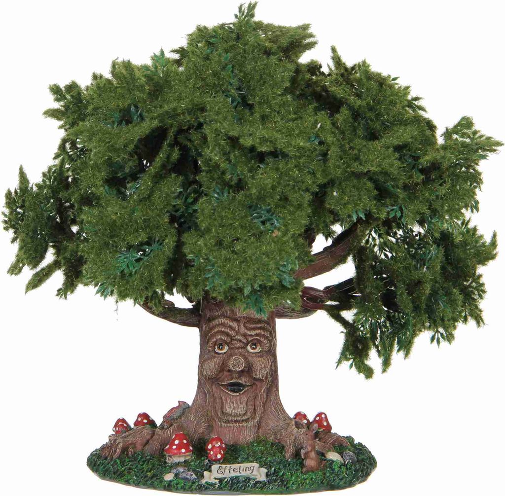 Luville Weihnachtsdorf Sprookjesboom - 23x17x20 cm - Polyresin - Mehrfach