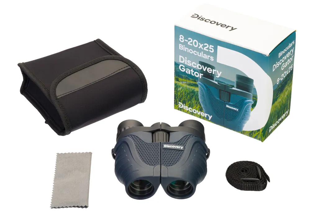 Jumelles de Randonnée Compactes Discovery Gator 8-20x25 Multi-Usage - 2