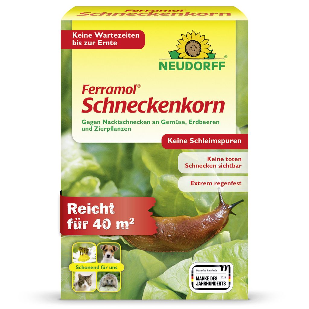 Neudorff Ferramol Schneckenkorn 200g für 40m² gegen Produktbild 