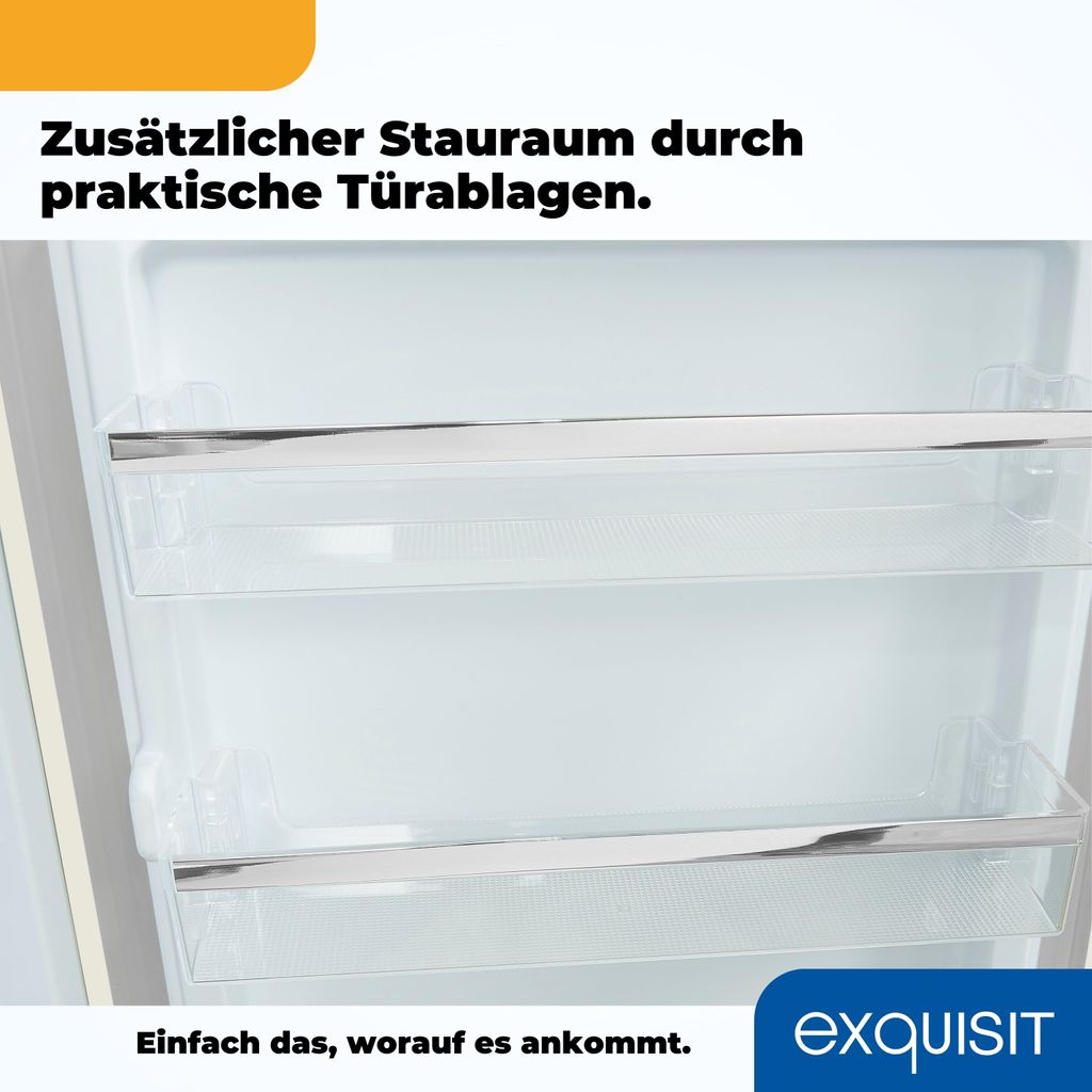 Exquisit Retro Vollraumkühlschrank RKS120-V-H-160E Produktbild 9
