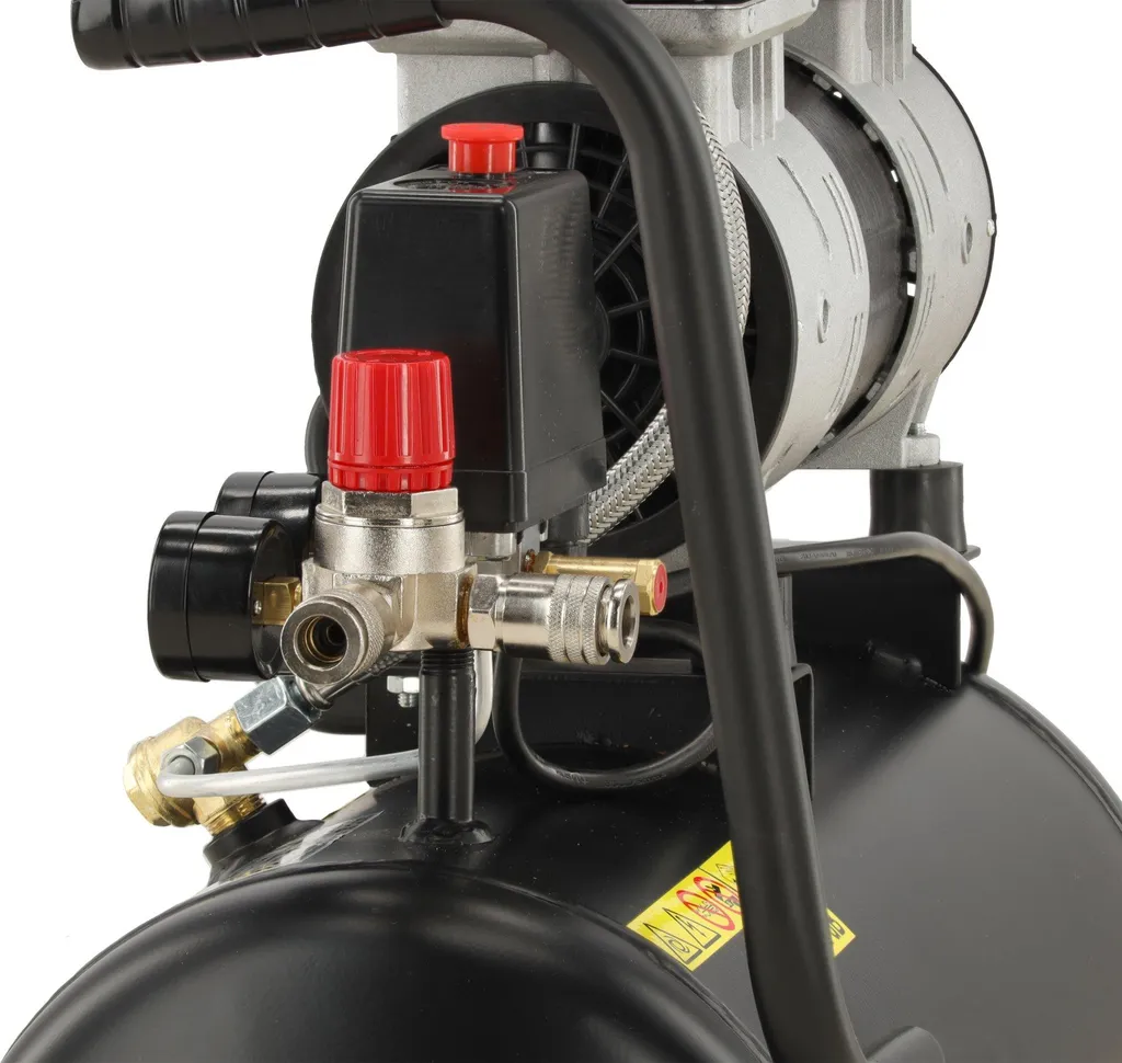 Compresseur sans huile 24 l : Performance silencieuse et compacte