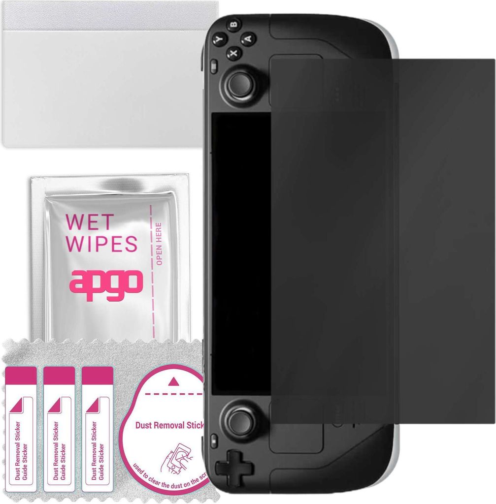 apgo Hybrid Privacy Schutzglas, Matt, kompatibel mit Steam Deck, Anti-Spy, toller Ersatz für Hartglas, kratzfester Displayschutzglas, Displayschut...