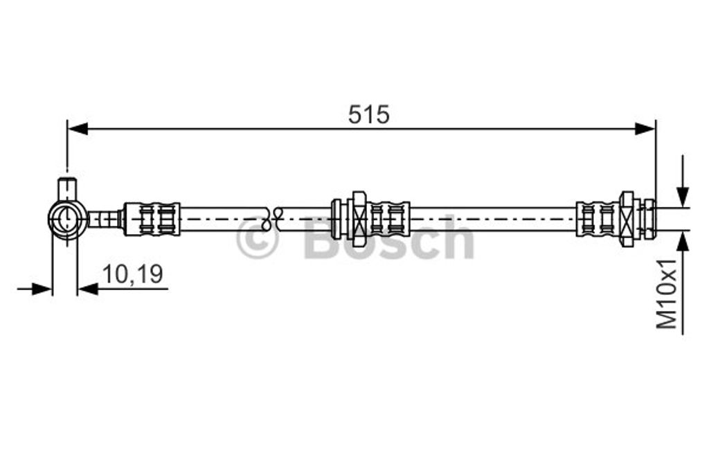 Bosch Bremsschlauch 1 987 476 376