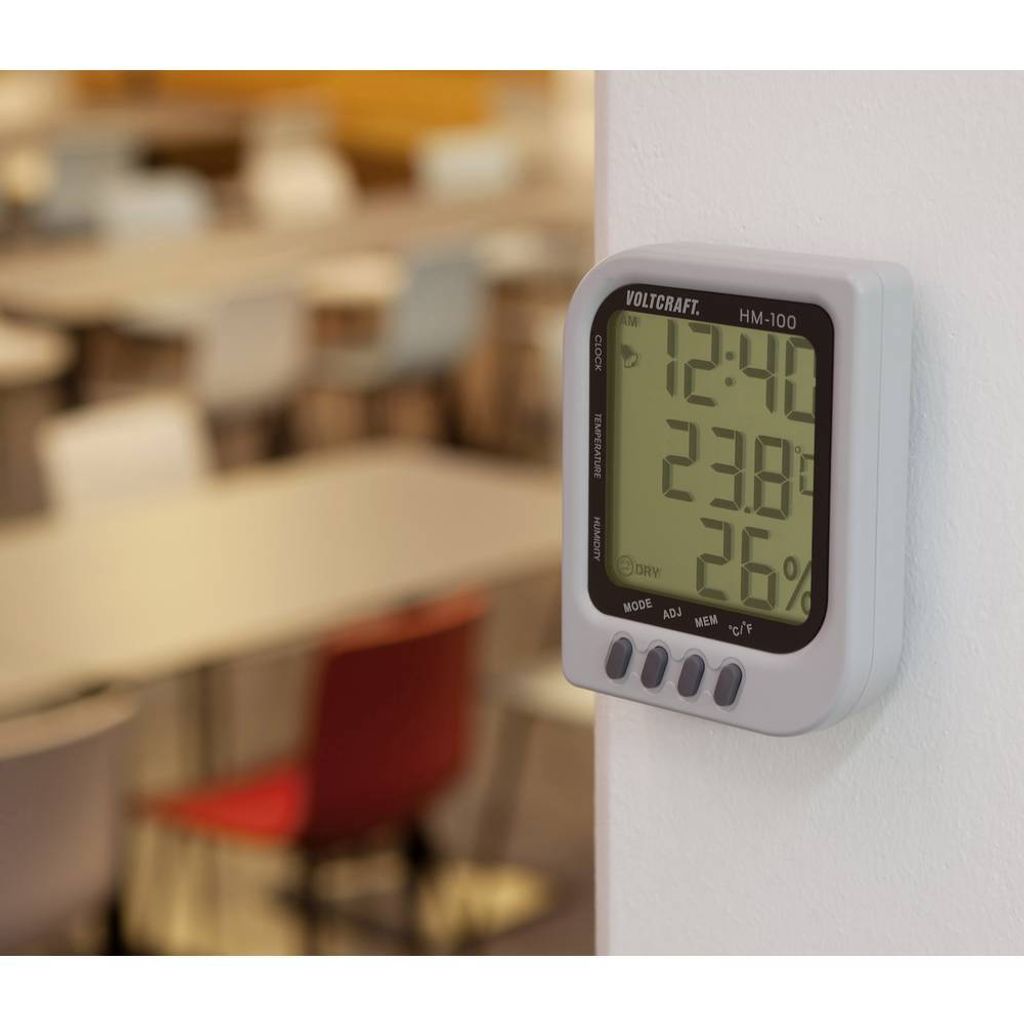 VOLTCRAFT HM-100 Luftfeuchtemessgerät (Hygrometer) 20 % rF Produktbild 2