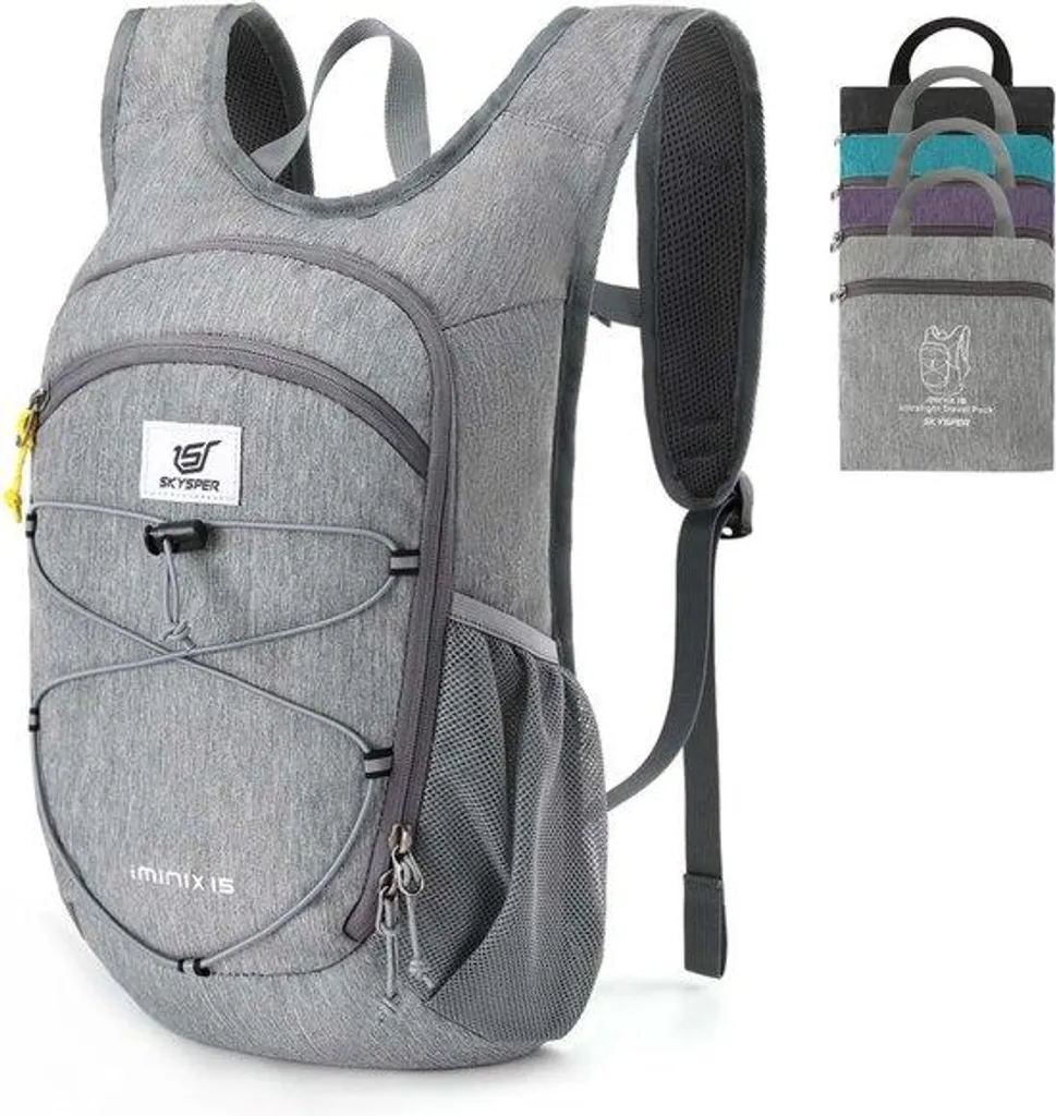 Sac à dos de randonnée 15 litres pour homme - Équipement bivouac