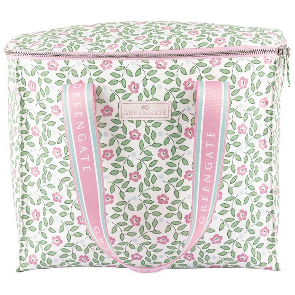 Greengate Kühltasche Lotta White mit zwei Henkeln