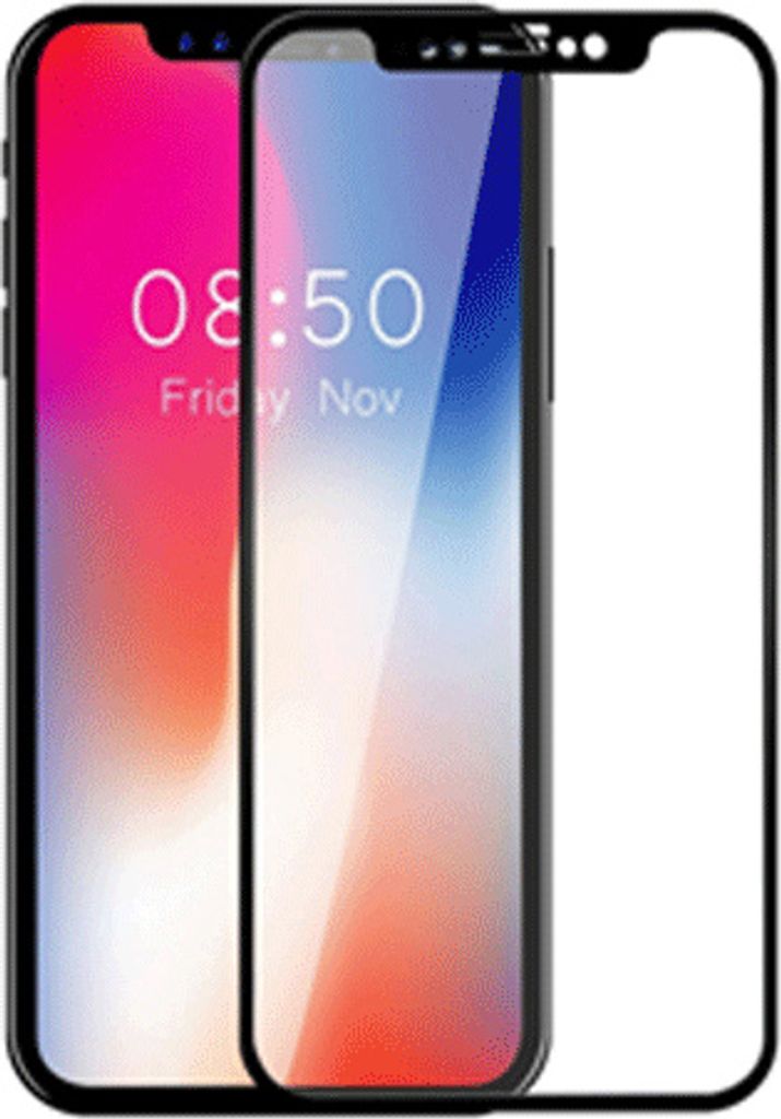 HDD (5D Full Glue) Displayschutz Glas für Samsung Galaxy Note 10 schwarz