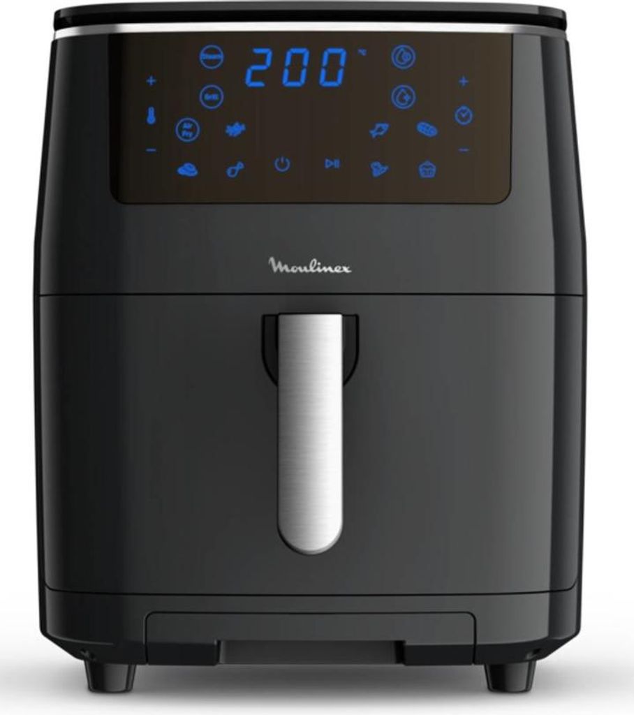 Moulinex AL201810 Fritteuse Einzelbild 6,9 l Heißluftfritteuse Schwarz