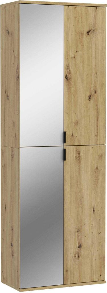 xonox.home Garderobenkombination Projekt X Artisan Eiche Nachbildung 60x193x34 cm