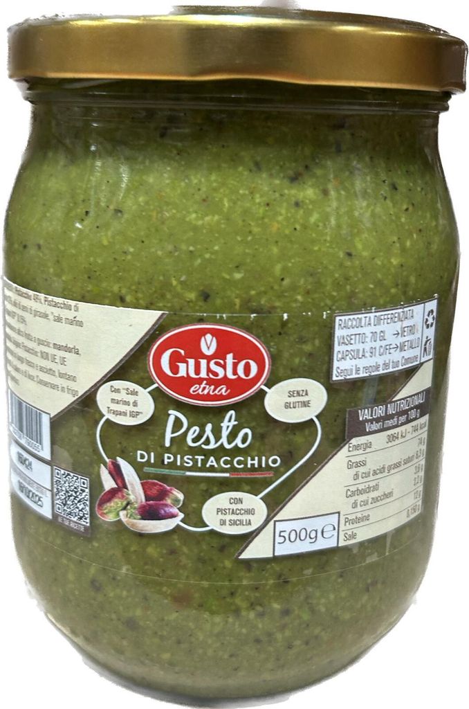 Pistazienpesto Di Pistacchio 500g - Gusto Etna Produktbild 