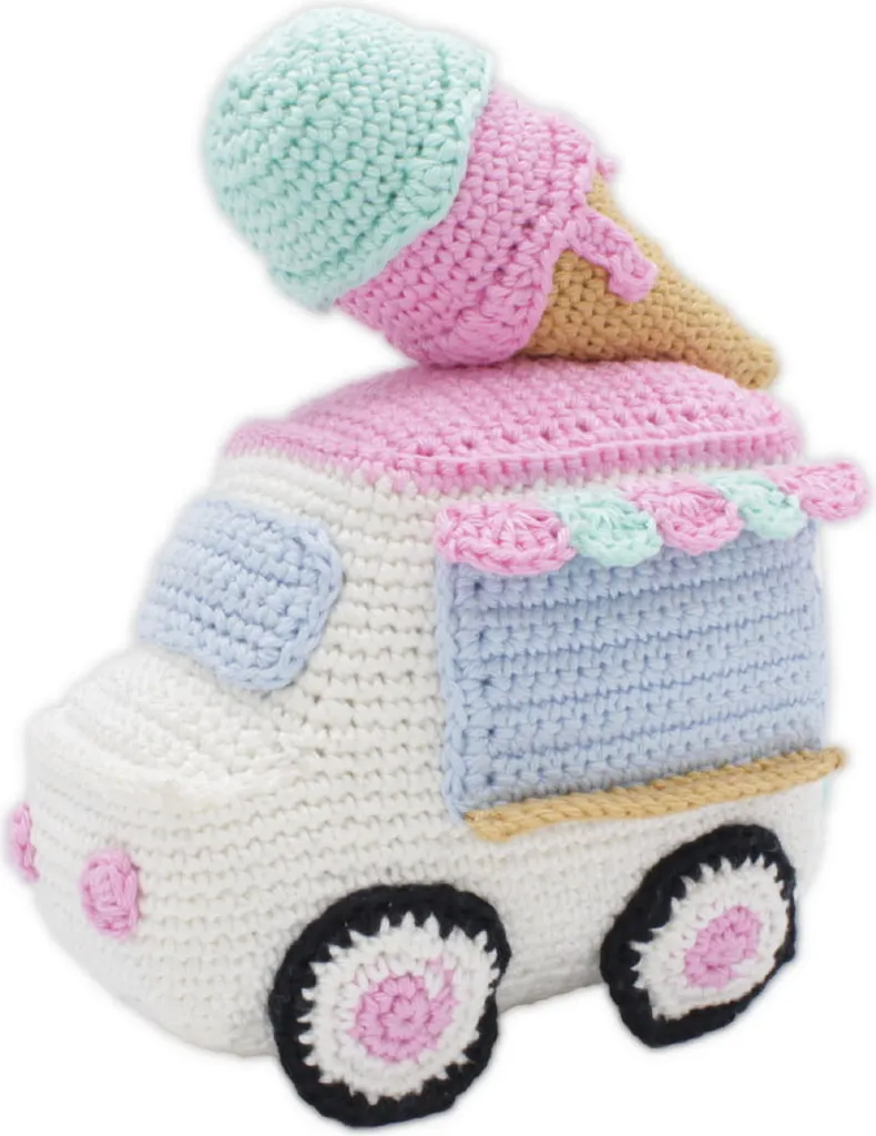 Kit Crochet Amigurumi Camion de Glace Hardicraft HC-40CK099 en Coton