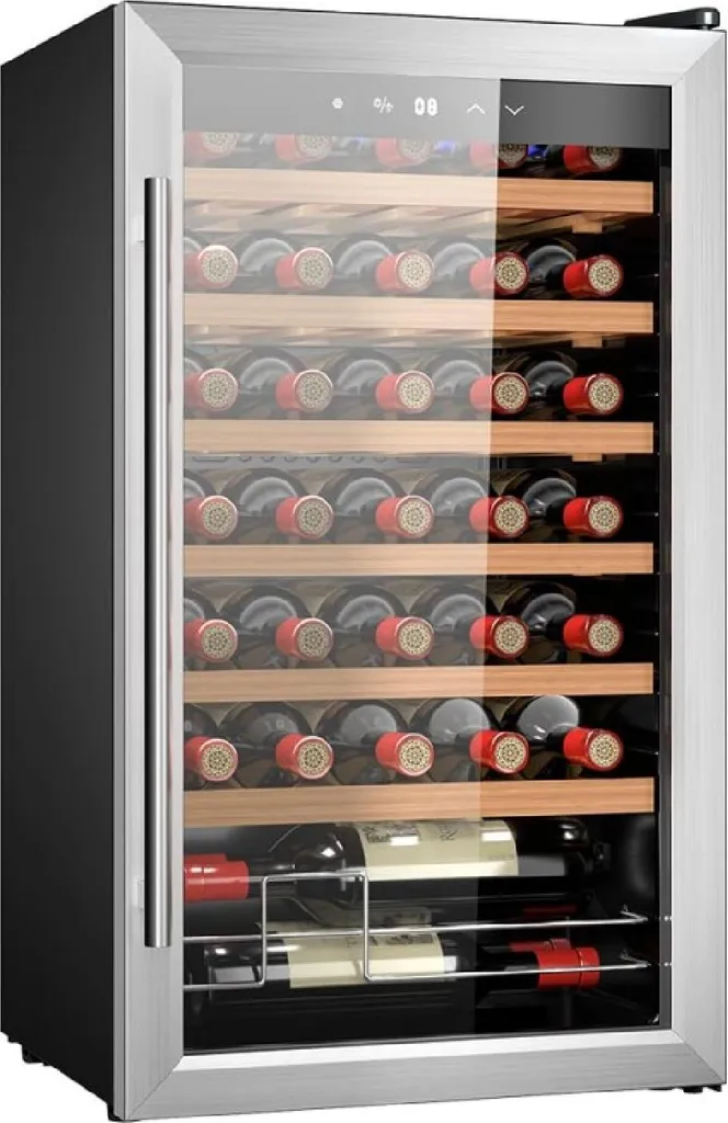 Cave à Vin Inox Compresseur Cecotec Bolero GrandSommelier Silencieuse