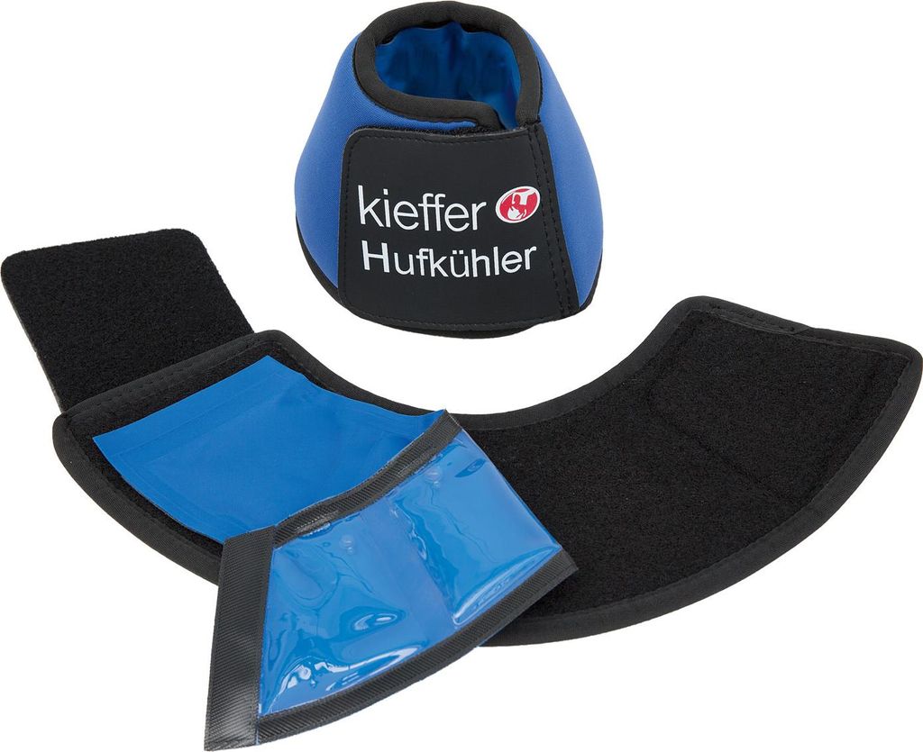 Kieffer Hufkühler - L - Kühlglocke mit integrierten Kühlpads