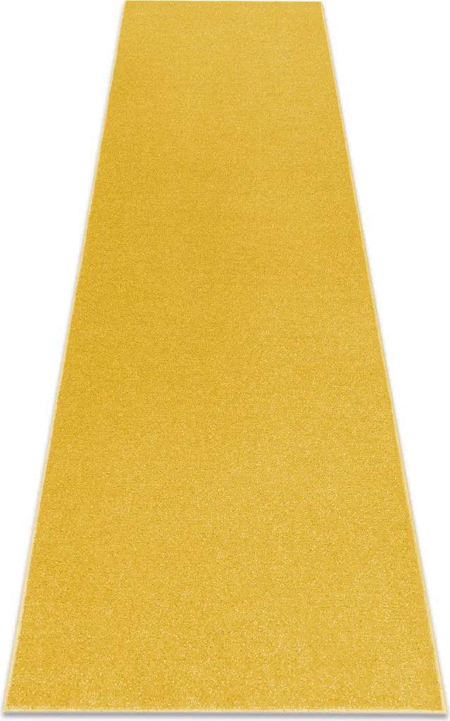 Grand tapis de couloir 80x400 cm jaune ETON 502 pour espace long