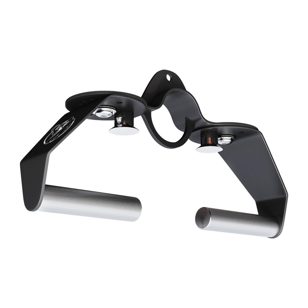 GORILLA SPORTS® Latzugstange und Rudergriff – S (31 × 18 × Produktbild 