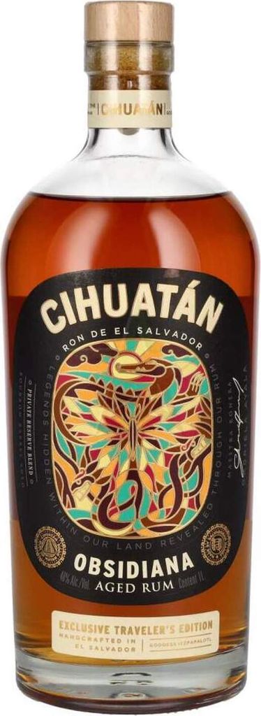 Cihuatán OBSIDIANA Rum Limited Edition 40 % 1,00 lt.