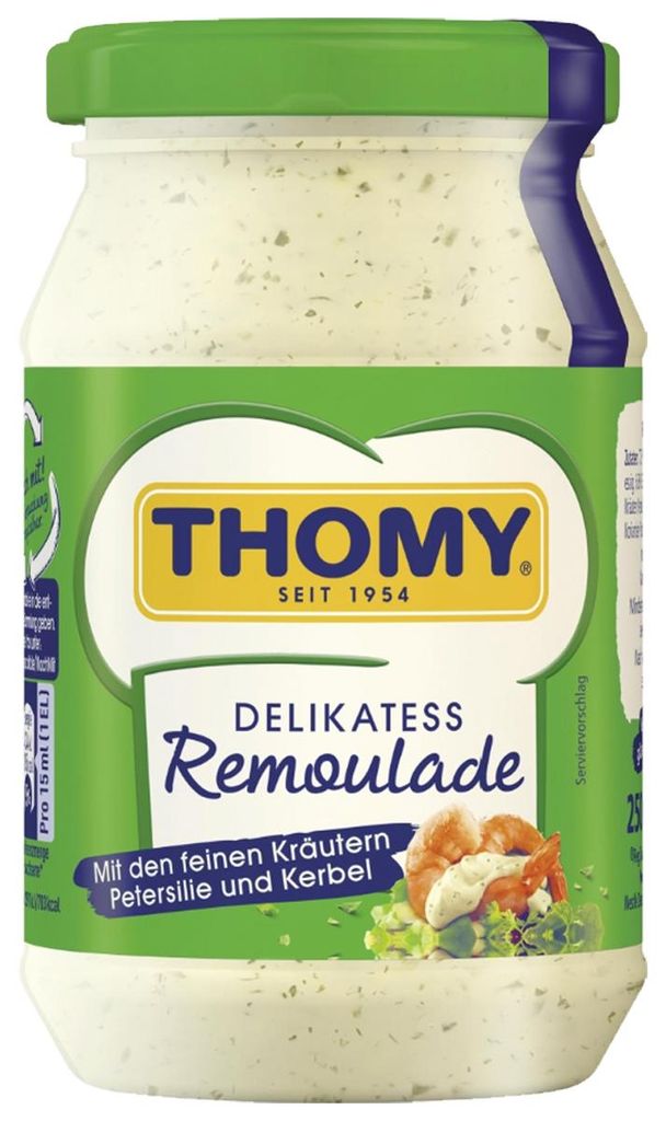 Thomy Delikatess Rémoulade crémeuse aux herbes 250ml Image du produit 